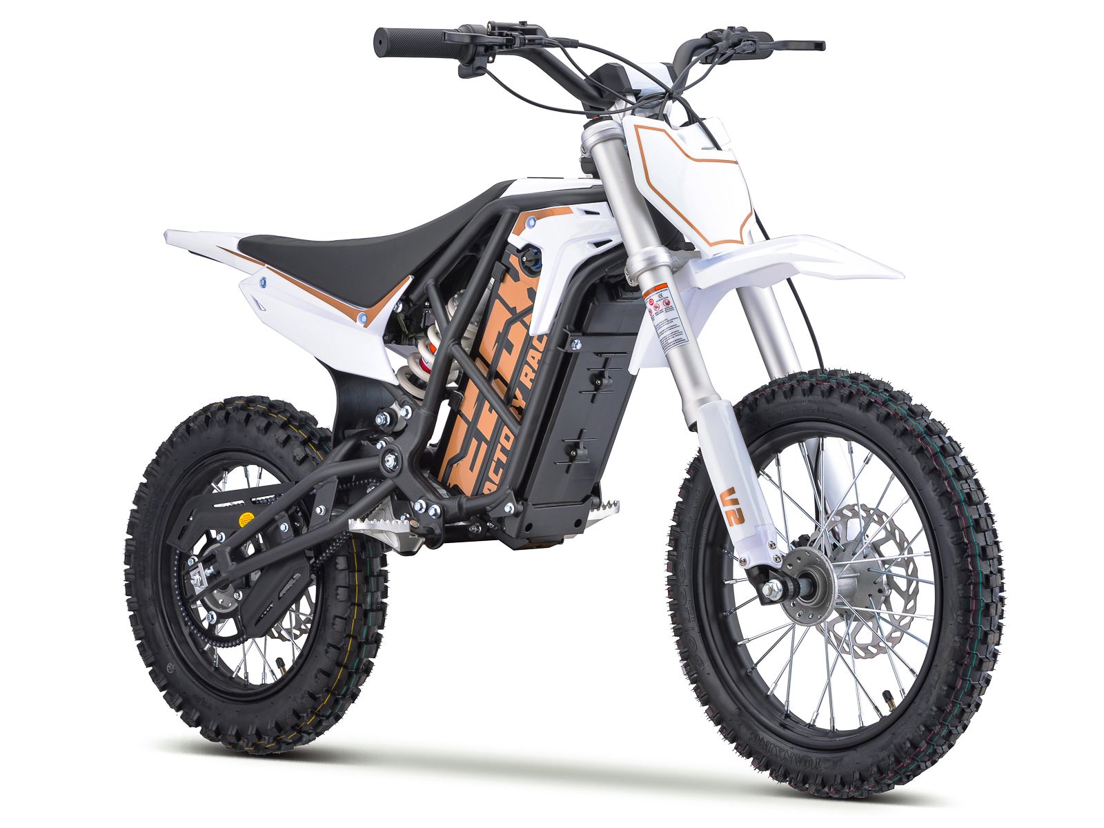 Ebox Dit Electric pit bikes | EBOX 2 V2 - White | Dirt bikes for sale